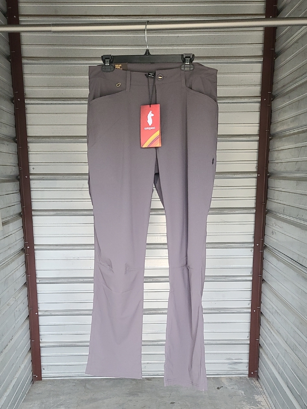 cotopaxi Men's Chinos in Light Mauve Gray